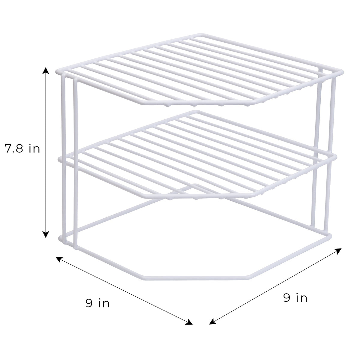 3-Tier Kitchen Corner Shelf Rack