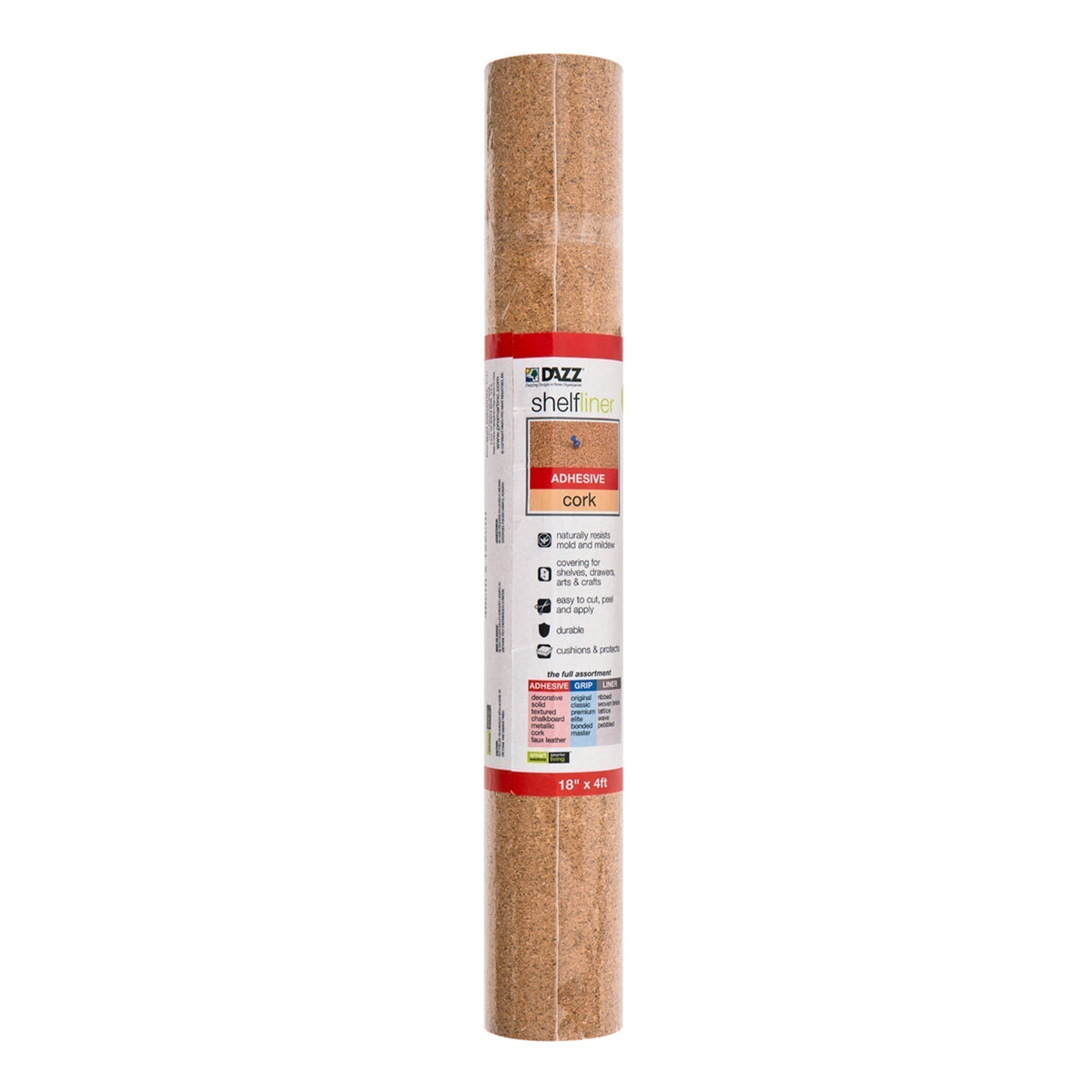 Adhesive Shelf Liner - Cork