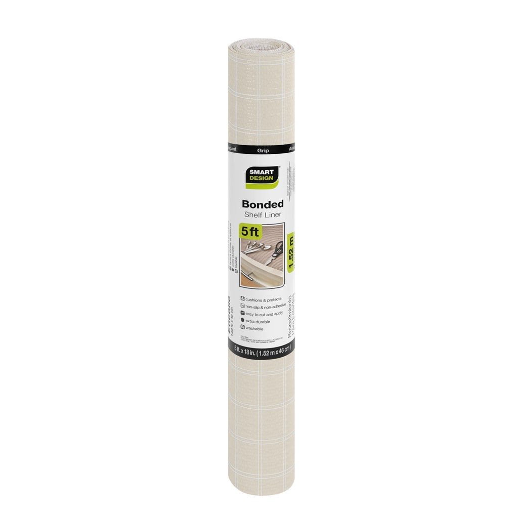 Bonded Grip Shelf Liner - 18 Inch x 5 Feet - Non-Adhesive