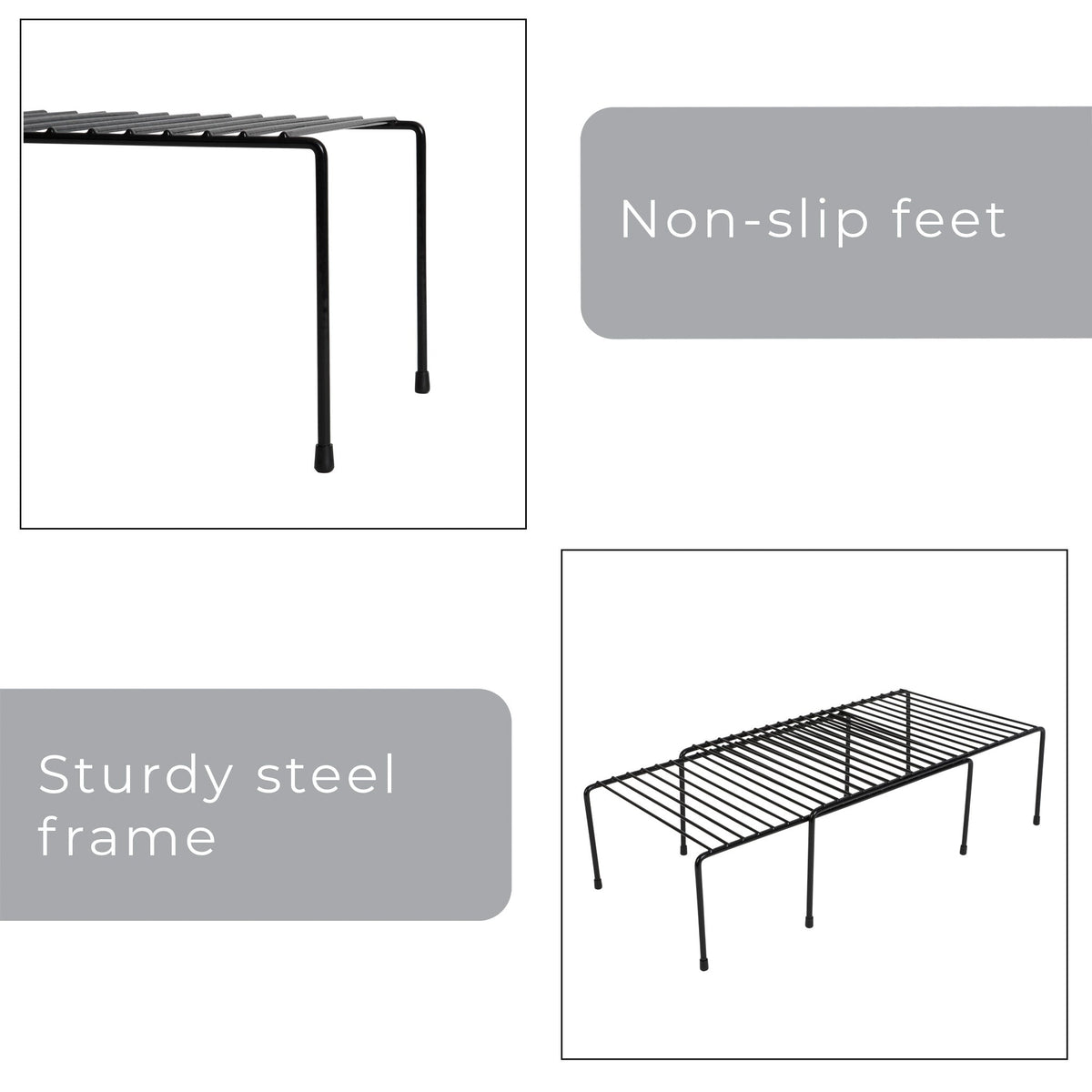Expandable Cabinet Storage Rack